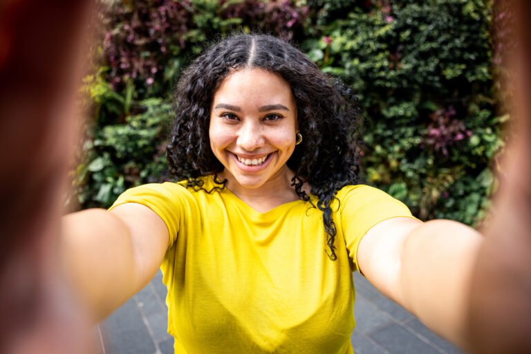 Lifestyle Medications - young black woman taking a selfie in front of a gr 2023 11 27 05 24 57 utc